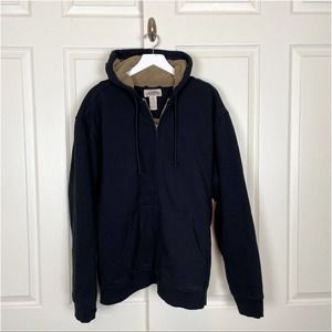 L. L. Bean Katahdin Sherpa Fleece Lined Hoodie Jacket